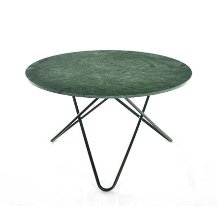 Big O table Matbord Green Indio/Svart Ø120 cm